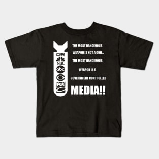 Anti Media Kids T-Shirt